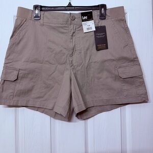 Lee Women's Cargo Shorts - Tan